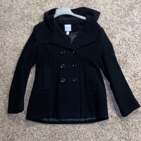 croft & barrow Jackets & Blazers - Black Peacoat